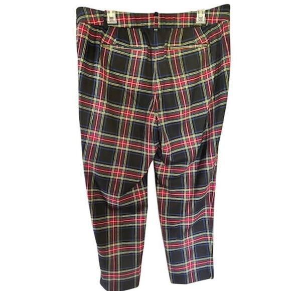 Talbots Hampshire Wool Blend Ankle Pant – 14 Petite – Tartan Plaid - Picture 4 of 7